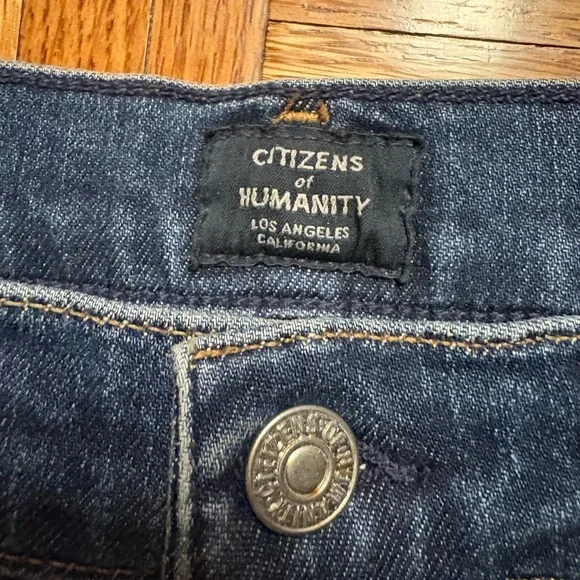 CITIZENS OF HUMANITY rocket swing low skinny jeans size 25 new with tags - Picture 9 of 12